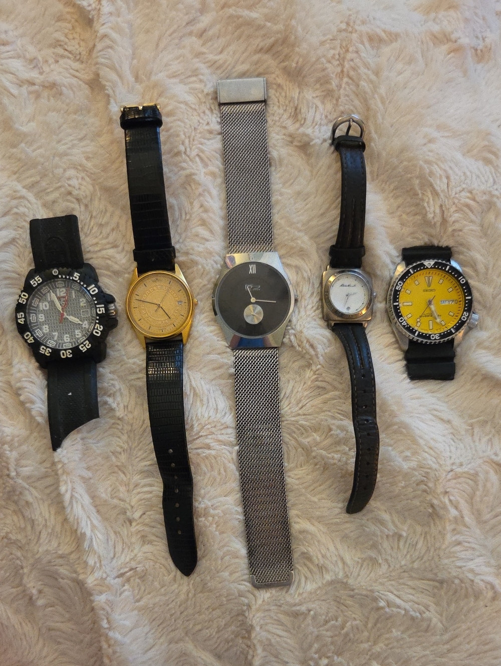 assorted vintage watches